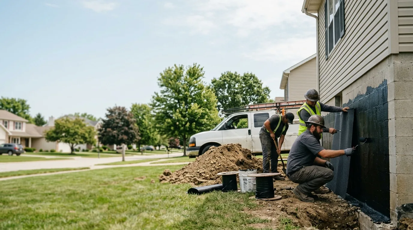 Basement Waterproofing in Bowen, IL near me